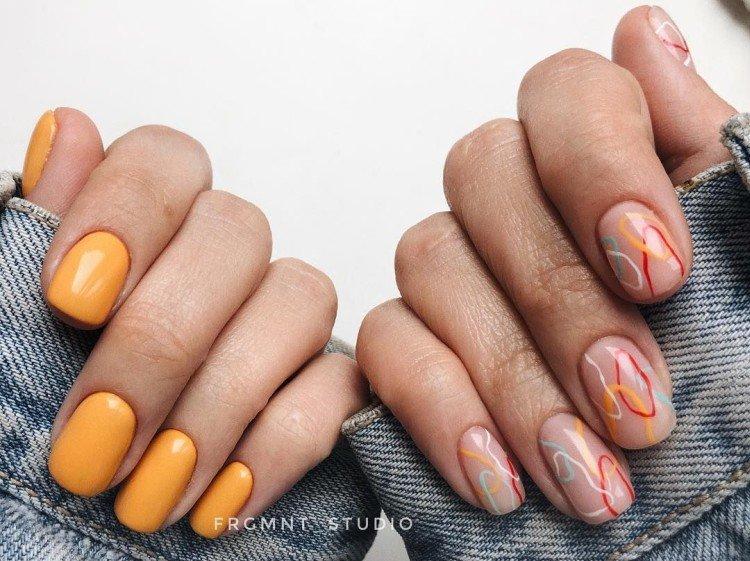 Manucure différentes mains