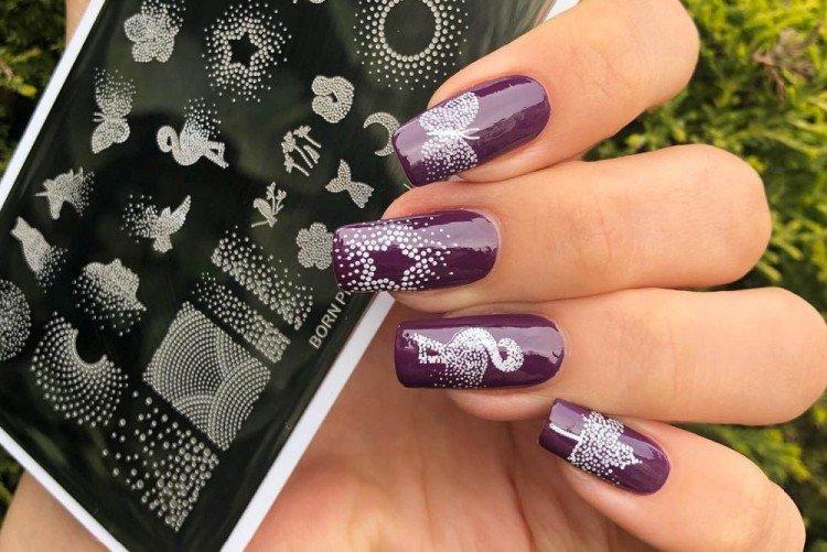 Manucure d'estampage