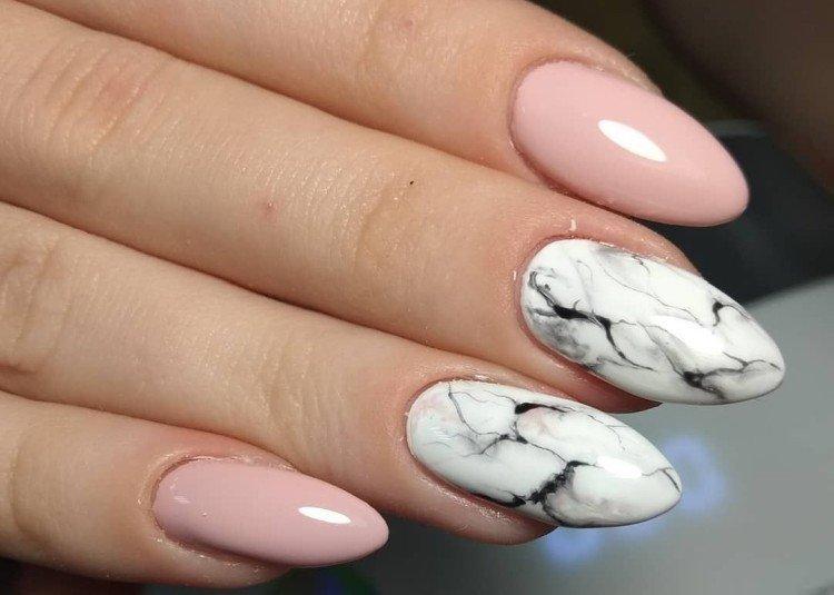 Manucure en marbre