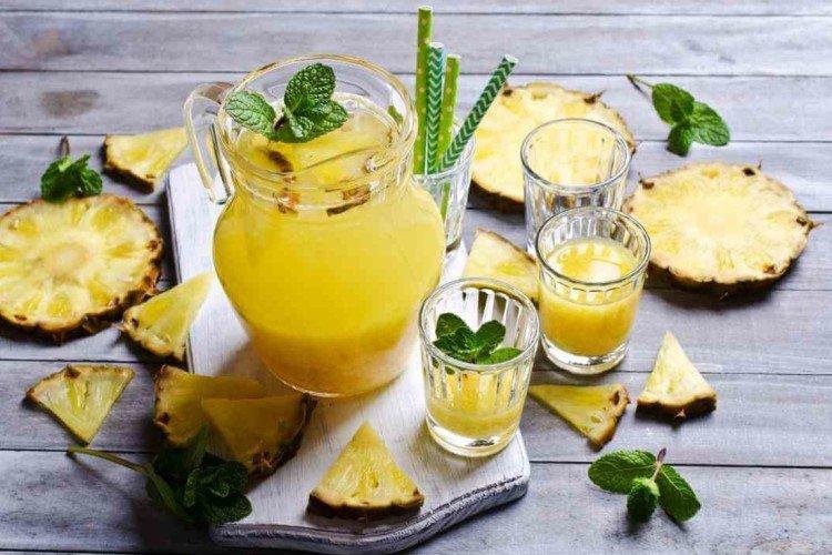 Limonade à l'ananas
