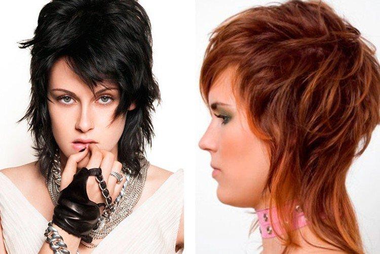 Gavroche sur mèches bouclées