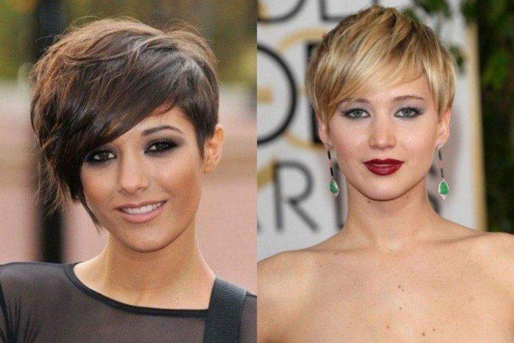 Avec une frange à plusieurs niveaux