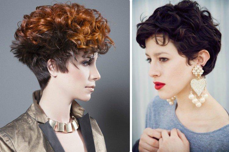 Garson sur mèches bouclées