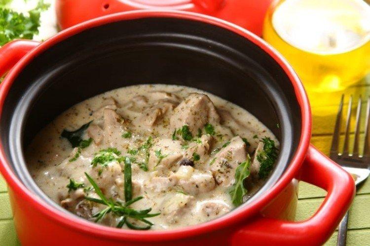 Goulasch de porc à la crème
