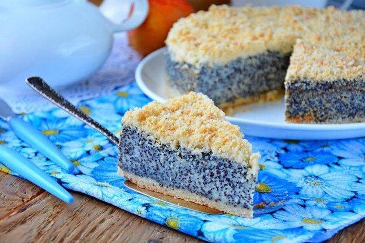 Shortcake au fromage cottage et graines de pavot