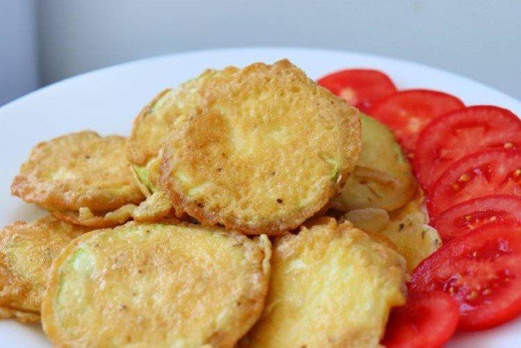 Courgettes à la moutarde