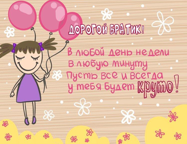 Souhaits d'anniversaire pour frère