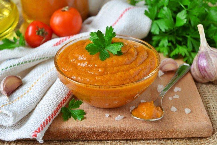 Caviar de courgettes aux tomates