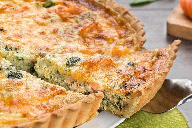 Tarte au poisson à croûte sablée