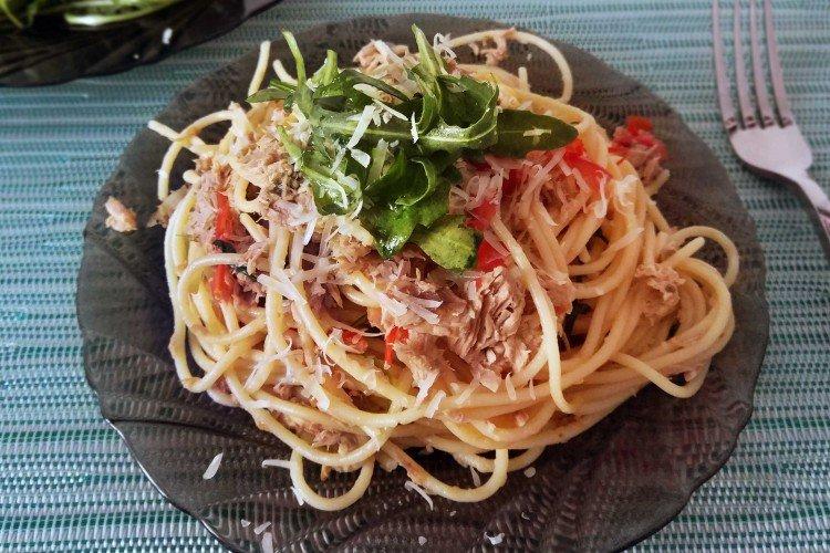 Pâtes au thon en conserve