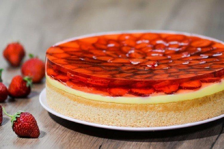 Tarte tyrolienne aux fraises