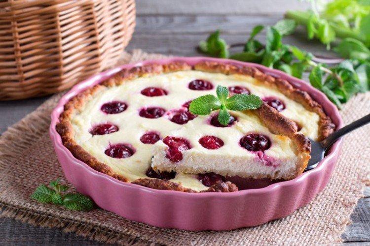 Tarte au fromage cottage tyrolien