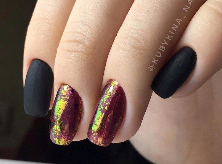 Manucure aux flocons