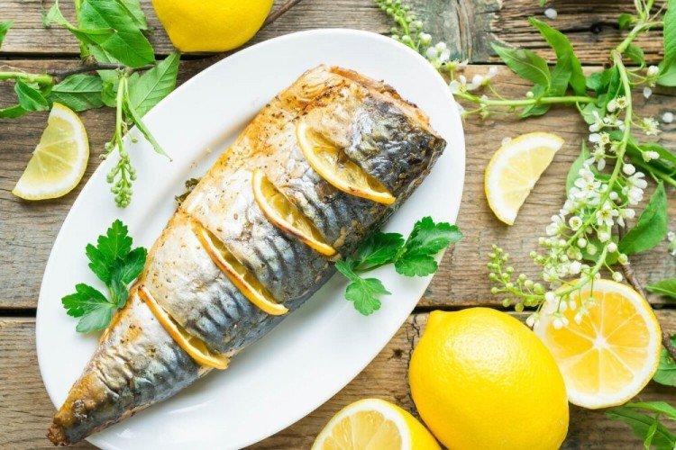 Maquereau au citron et herbes au four