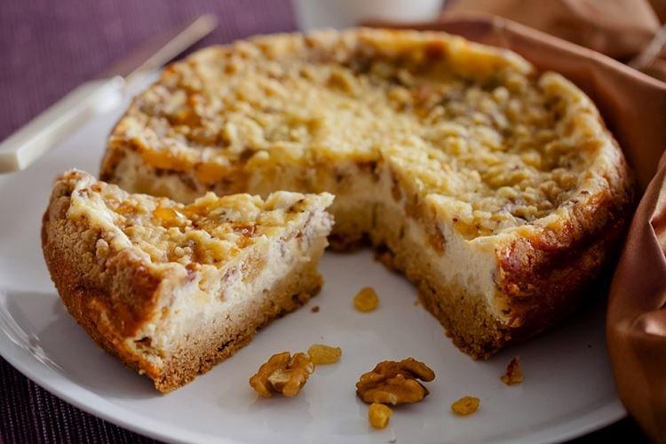 Cheesecake royal aux noix