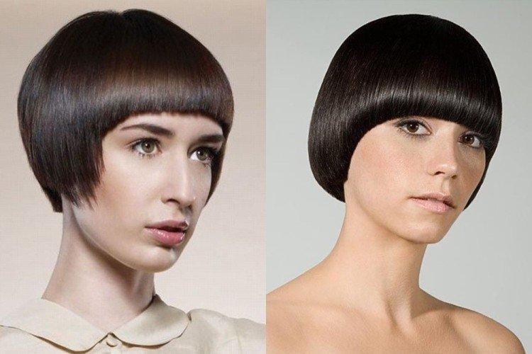 Page avec une frange en demi-cercle