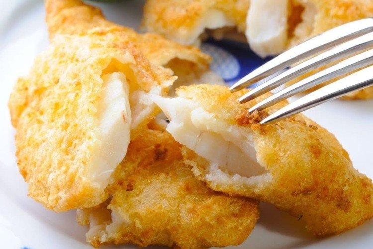 Poisson en pâte maigre