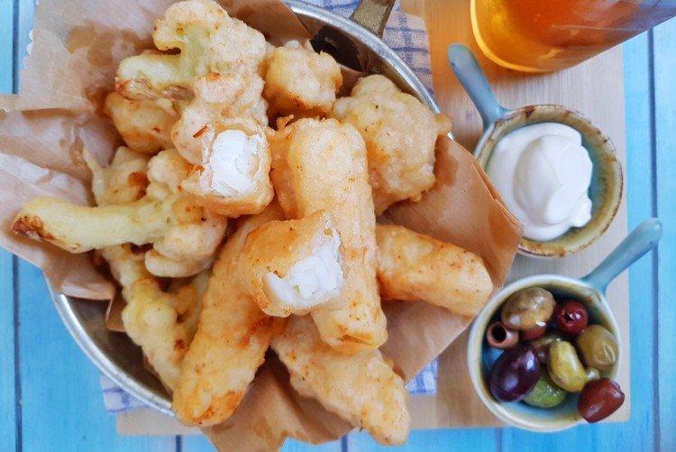 Poisson en pâte à la vodka