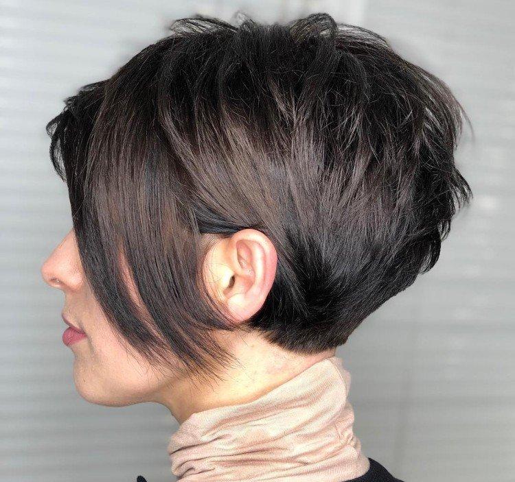 Coupe de cheveux Pixie bob - photos et idées