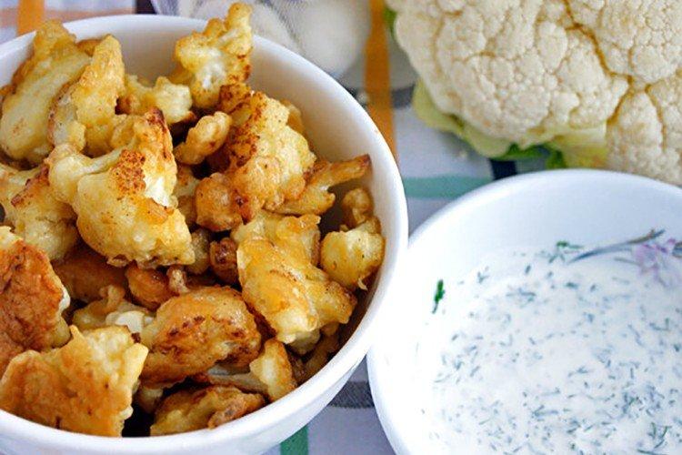 Chou-fleur à la crème sure