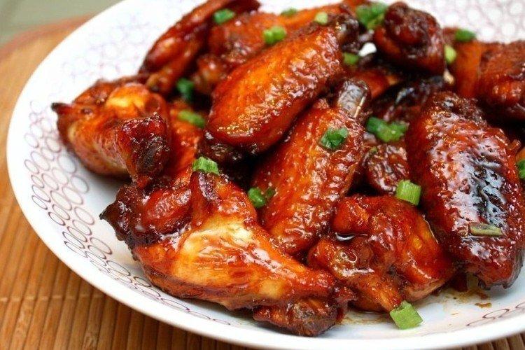 Ailes de poulet sauce soja