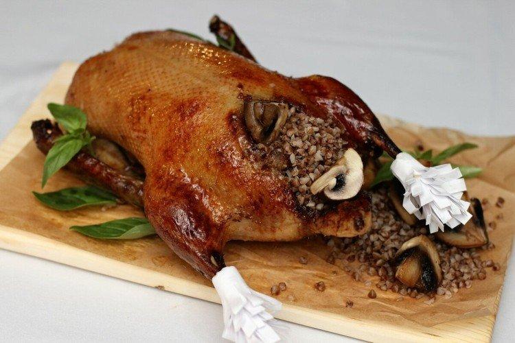 Canard au sarrasin et foie