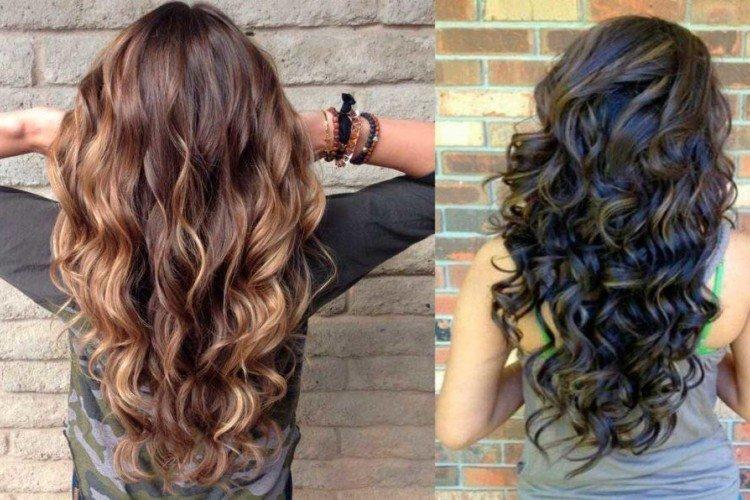 Queue de renard pour cheveux bouclés