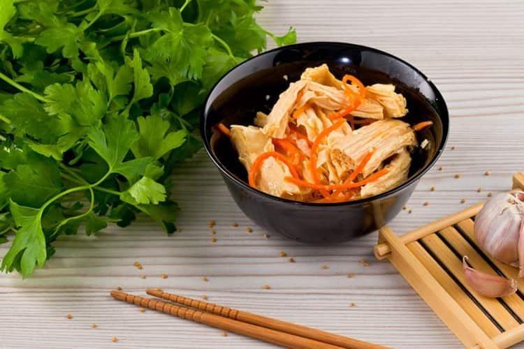 Asperges coréennes au citron