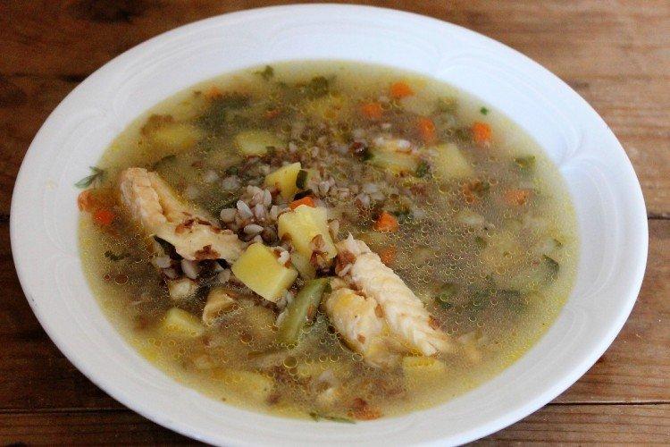 Soupe de poisson au sarrasin