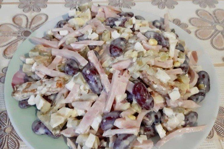 Salade de Jambon et Haricots