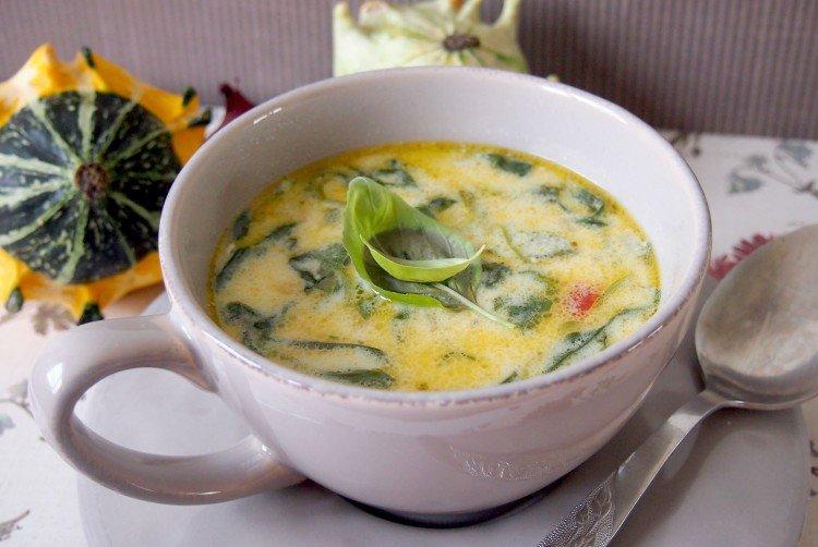 Soupe de dinde au fromage