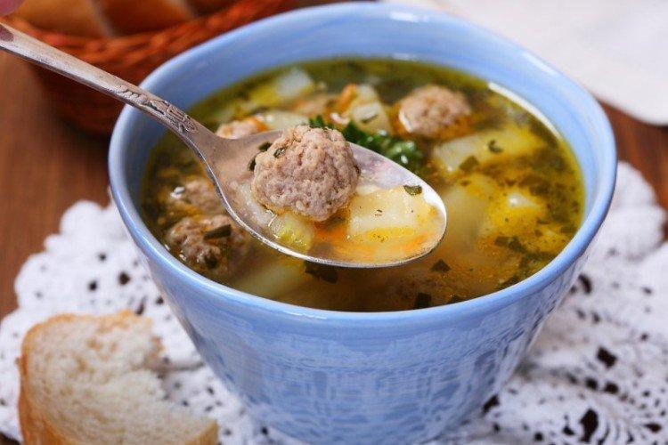 Soupe aux boulettes de boeuf