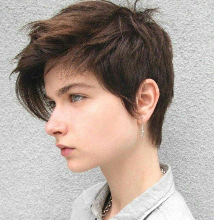 Coupe de cheveux garçon manqué - photos et idées