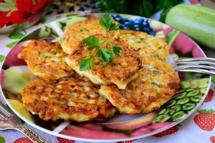 Crêpes de courgettes aux pommes de terre