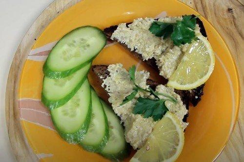 Forshmak avec hareng et pomme