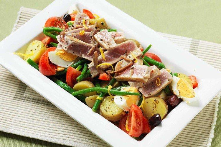 Salade de thon et pommes de terre