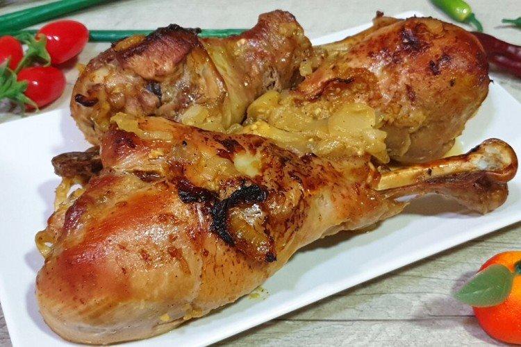 Pilon de dinde au yaourt à la menthe