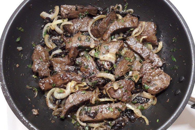 Foie de dinde aux pruneaux