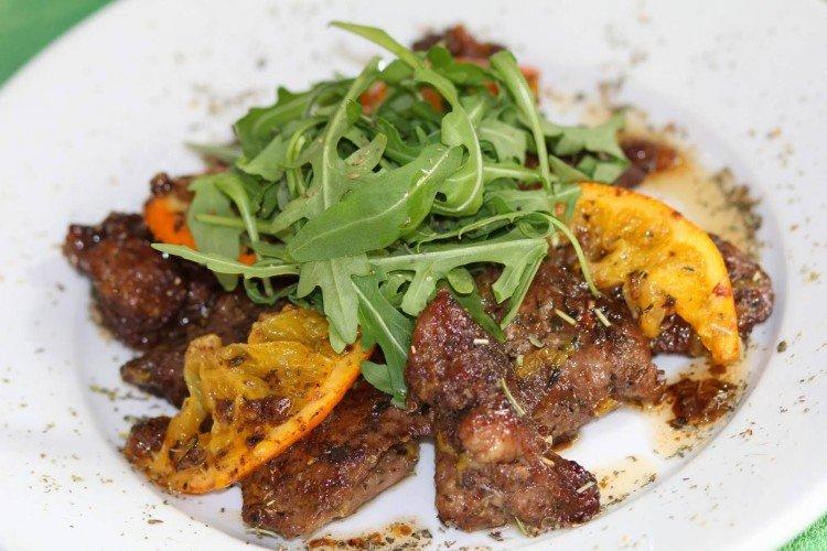 Foie de dinde aux oranges