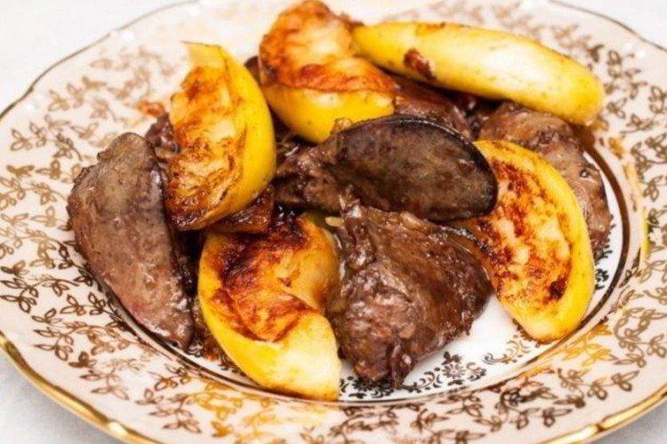 Foie de dinde aux pommes