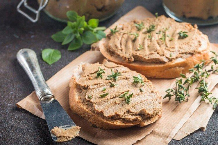 Pâté de foie au fromage