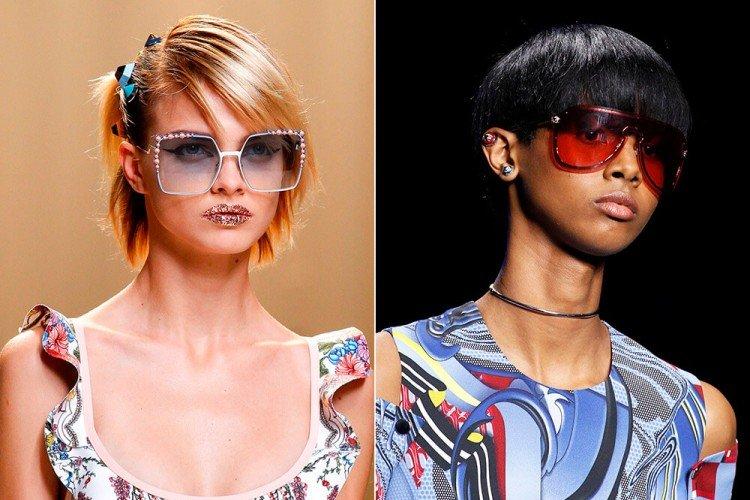 Lunettes surdimensionnées