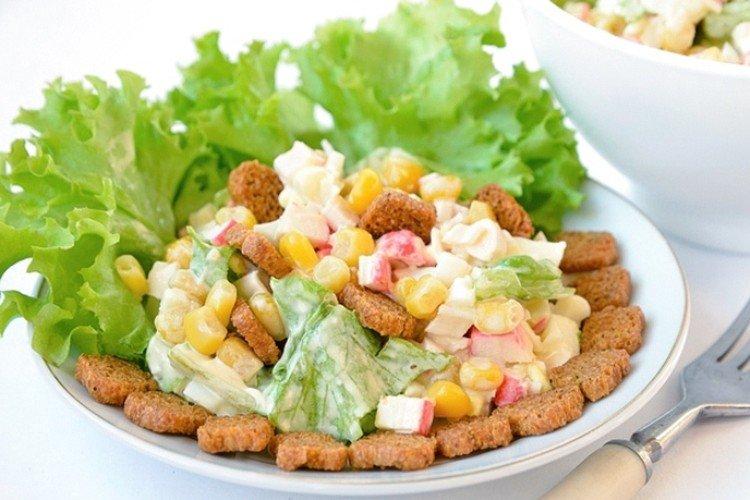 Salade de crabe au chou-fleur