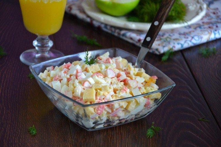 Salade de crabe au fromage
