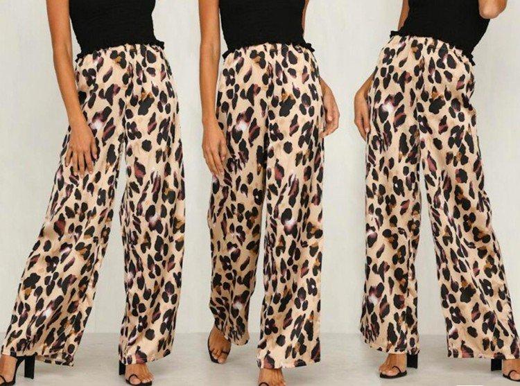 Pantalon avec imprimés