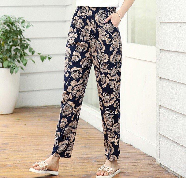 Pantalon avec imprimés