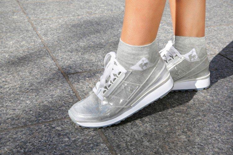 Baskets transparentes