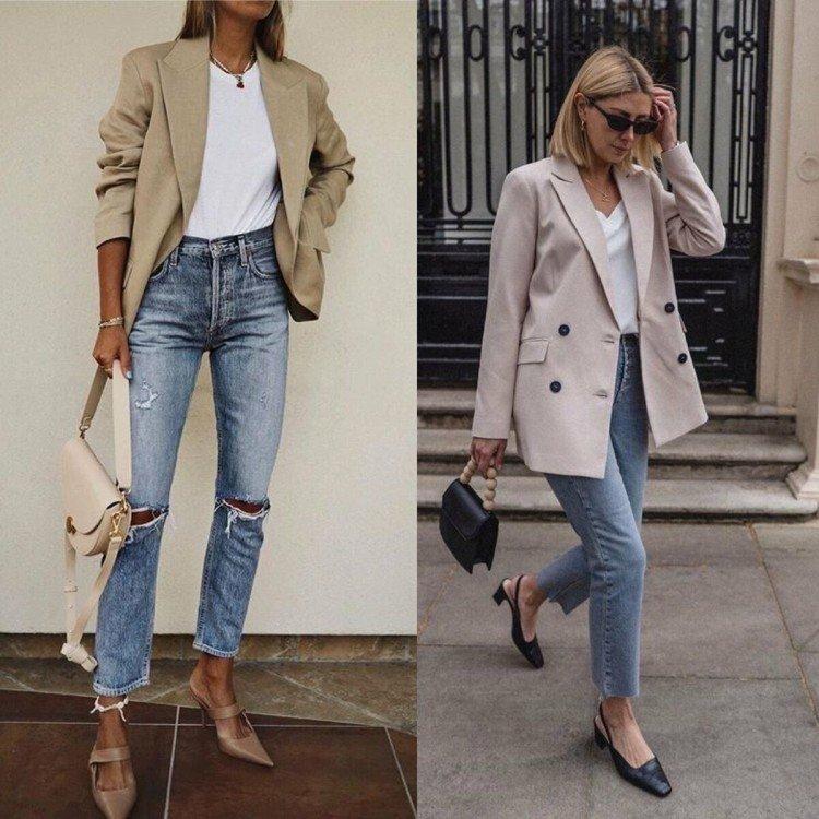 Jeans femme, printemps-été 2021 - photos et idées