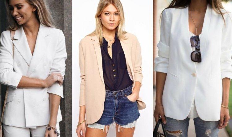 Blazers pour femmes à la mode 2021 - photos et idées