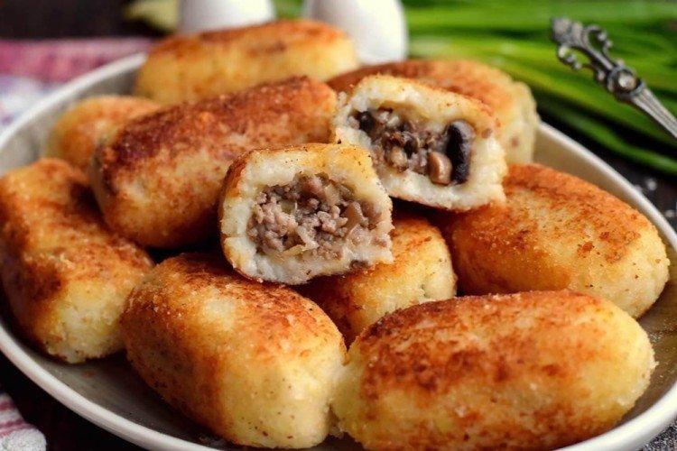 Zrazy de pommes de terre au poulet